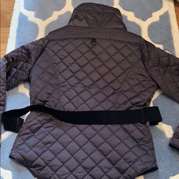 Plum/purple light puffer jacket. - Picture 12 of 15